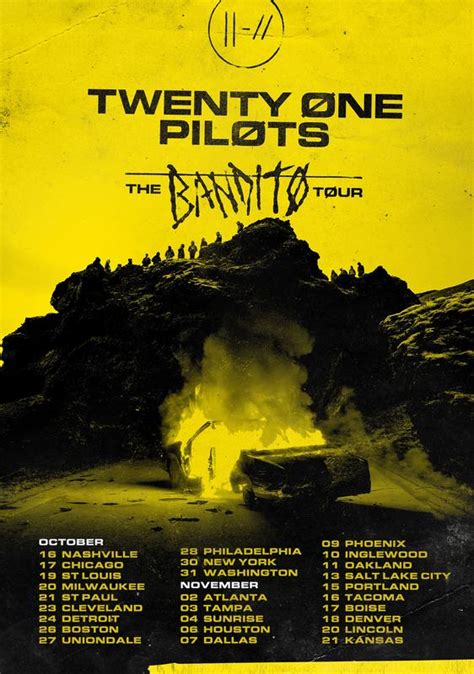 twenty one pilots tour 2019