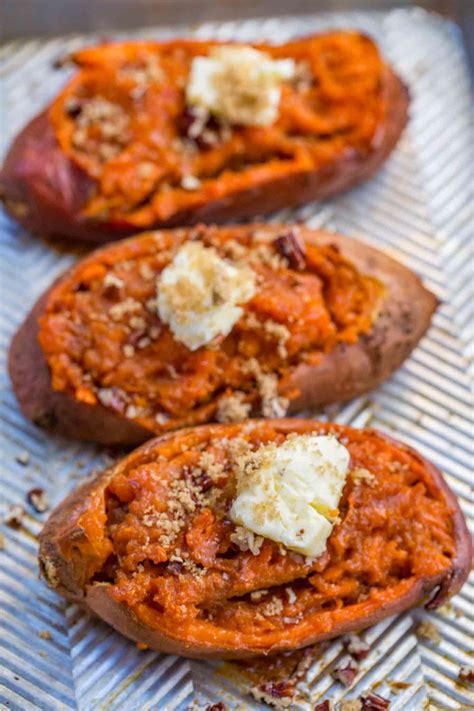 twice baked sweet potatoes recipe