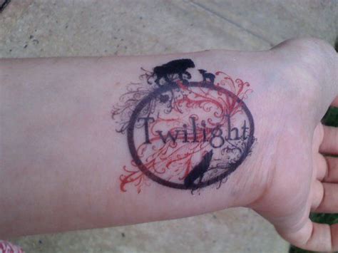 Twilight Saga Inspired Tattoos TWILIGHT COVER