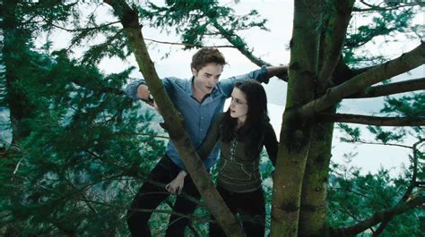 twilight bella and edward forest