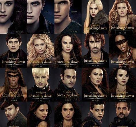 twilight cast vampires