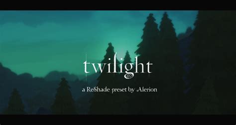 twilight reshade sims 4