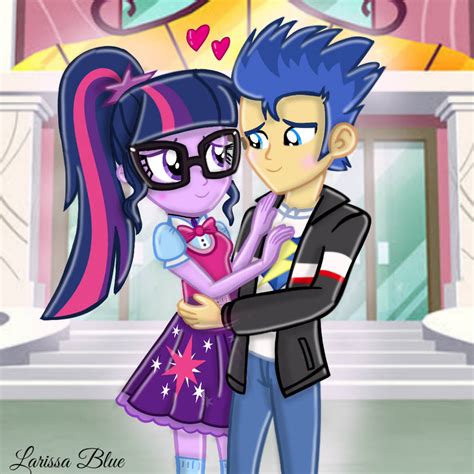 twilight sparkle and flash