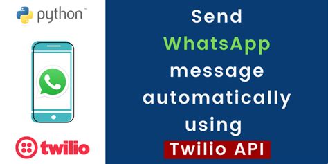 twilio send whatsapp message api