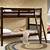 twin bunk bed wood