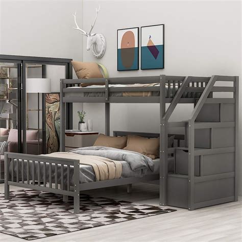Ana White Build a Twin over Full Simple Bunk Bed Plans Free and