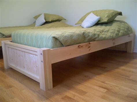 DIY Twin Platform Bed Luvurpassion