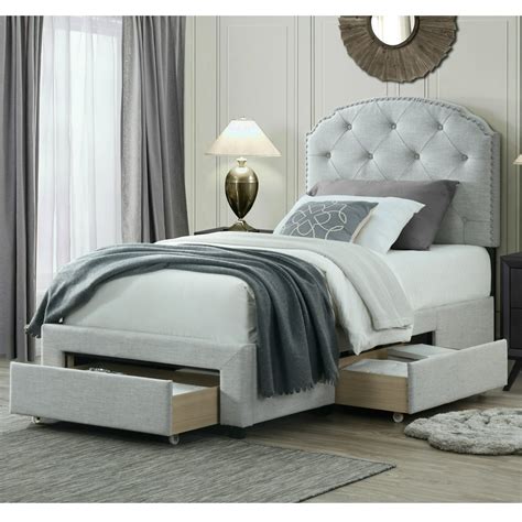 home.furnitureanddecorny.com:twin bed with storage and headboard
