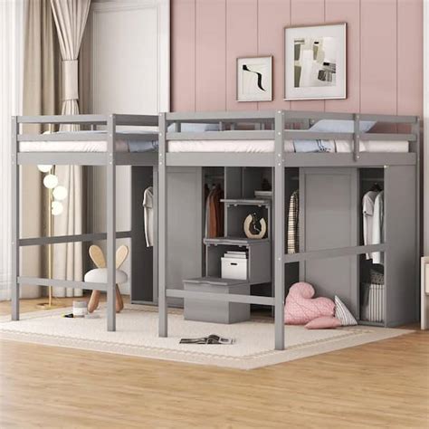 Twin Double Loft Bed