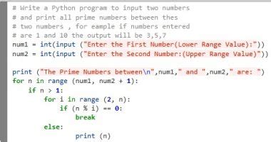 twin prime numbers between 1 to 100 in python