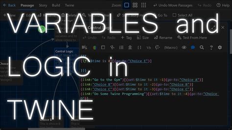 Twine If Variables