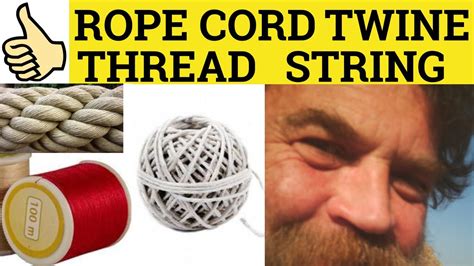 Twine Vs Thread