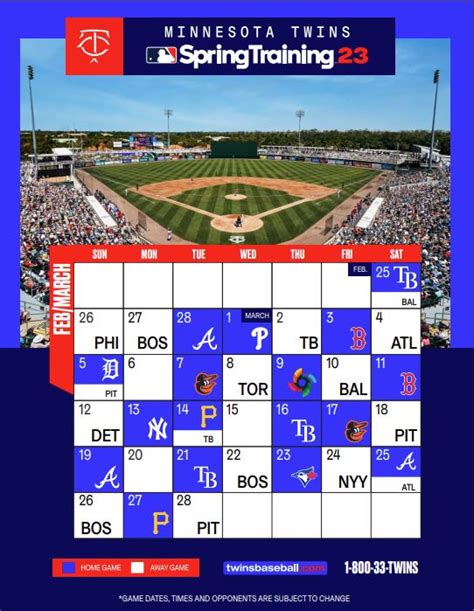 2023 MLB Regular Season Schedule Florida Pro Baseball