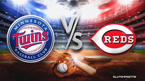 twins vs reds prediction