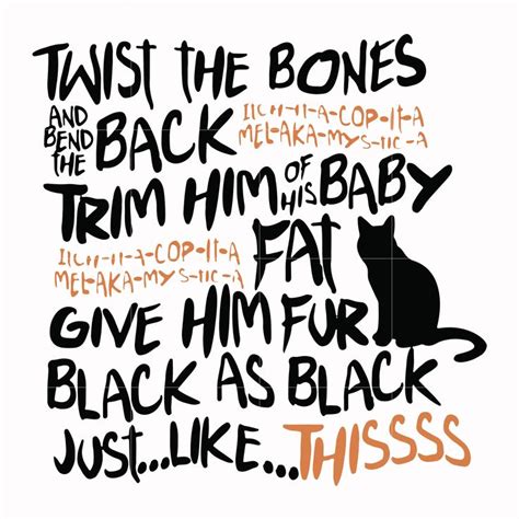 Hocus Pocus Cat Spell Lyrics