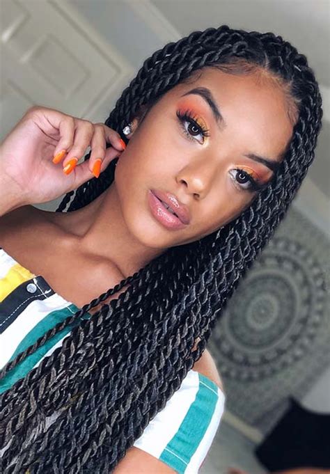 42+ Passion Twists, Spring Twist, and Braided Hairstyles Hello Bombshell!