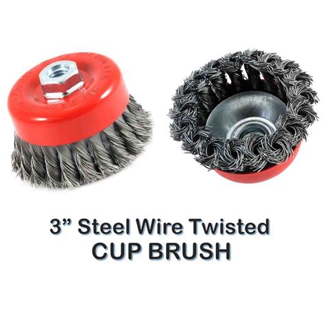Twisted Wire Cup Brush For Drill