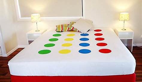 Twister The Game Bed Sheets