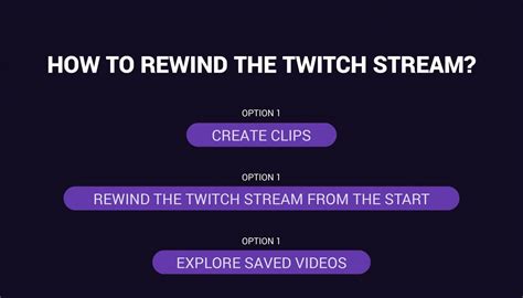 twitch how to rewind