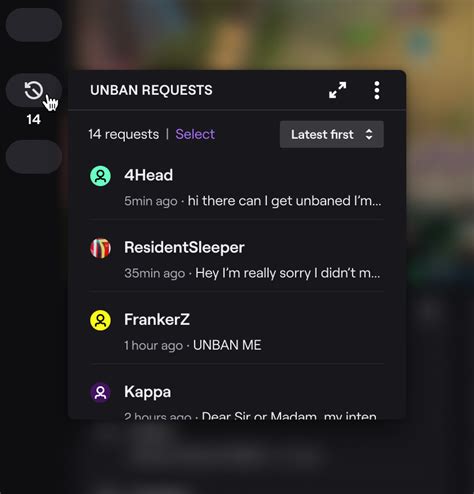 twitch see banned users
