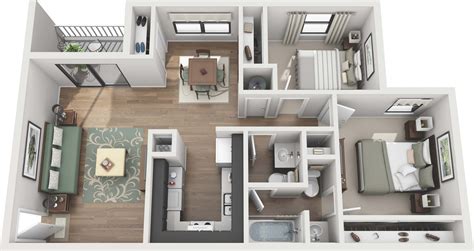 1 Bedroom Apartment Floor Plans With Dimensions Floor 1053 Sq Br Ba