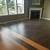two different colored hardwood floors house