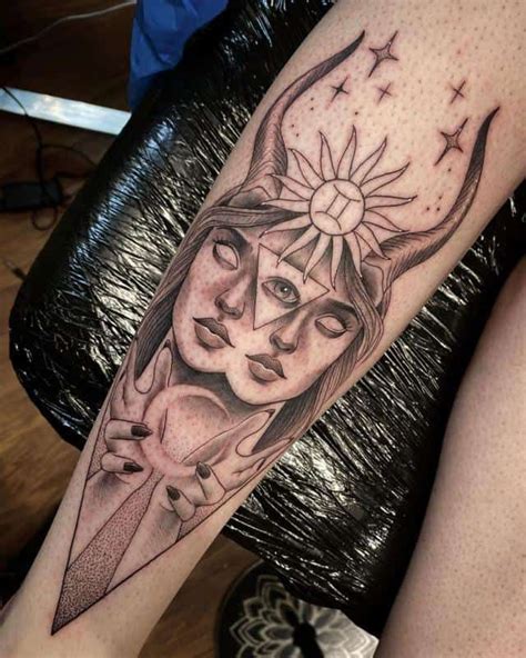 Two Faced Woman Tattoo Meaning