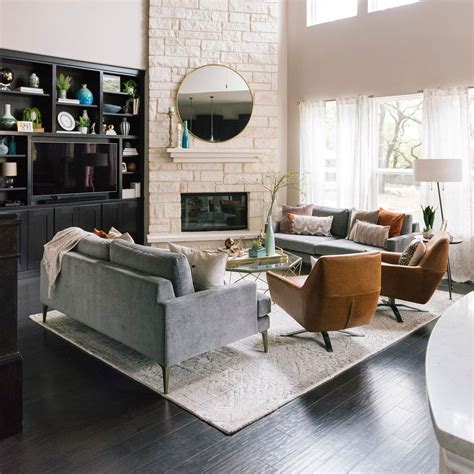 2 sofas idea! Living room sofa, Home living room, Interior