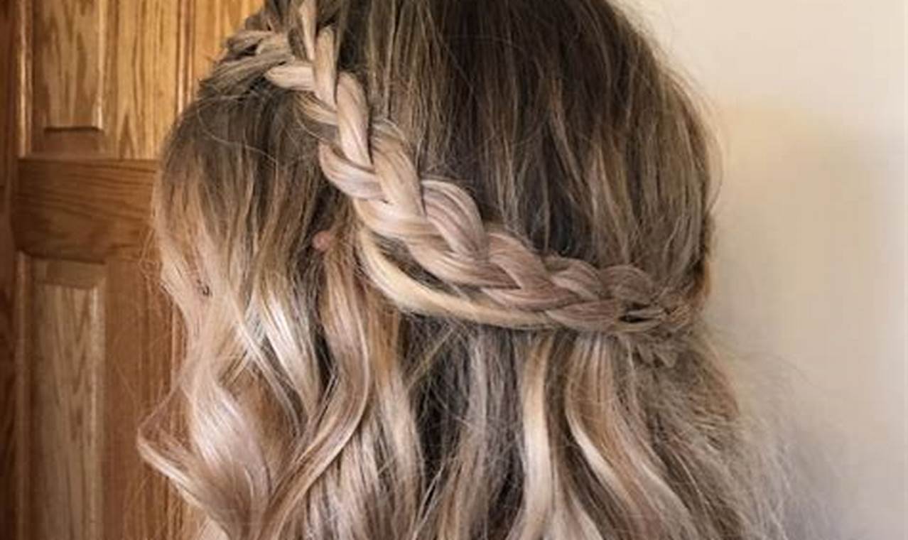 Discover the Allure of Two Side Braids with Hair Down: A Hairstyle Guide for Every Occasion