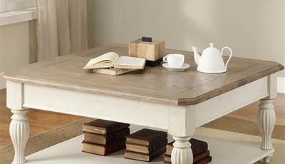 Two Square Coffee Tables