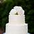 two tier simple wedding cakes