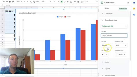 New chart axis customization in Google Sheets tick marks, tick spacing