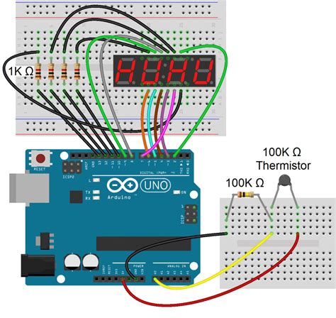 two 7 segment display arduino code