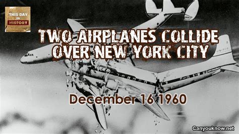 two airplanes collide over new york city