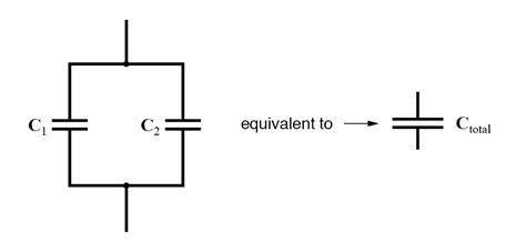 Two Capacitors In Parallel Formula
