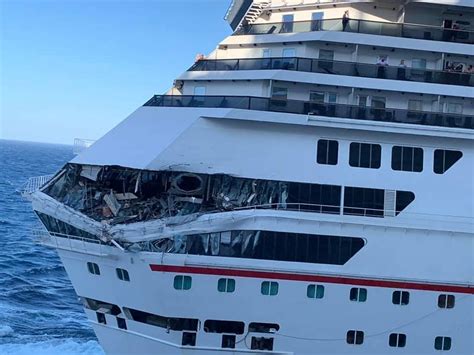 two cruise ships collide