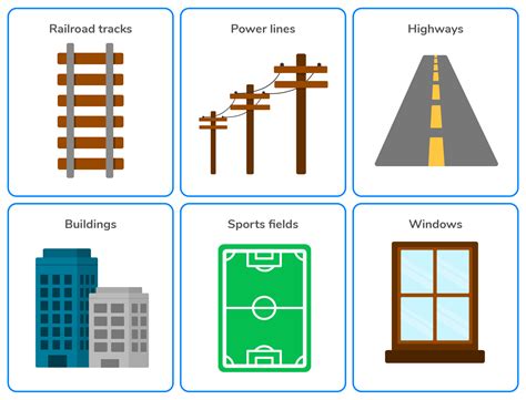 two examples of parallel lines from your surroundings