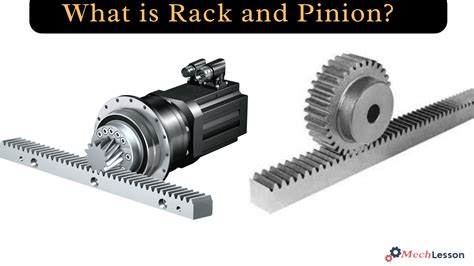 Two Examples Of Rack And Pinion