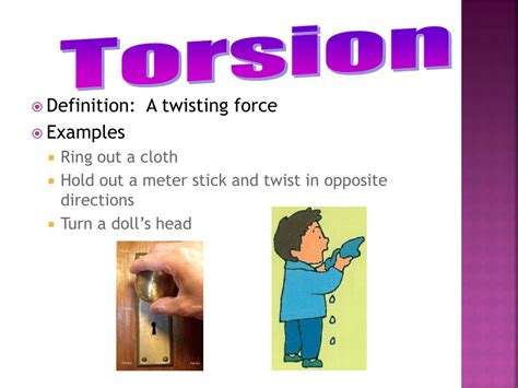 Two Examples Of Twisting Force