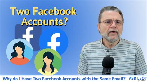 Two Facebook Accounts Same Email