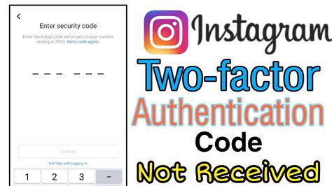 two factor authentication code not working
