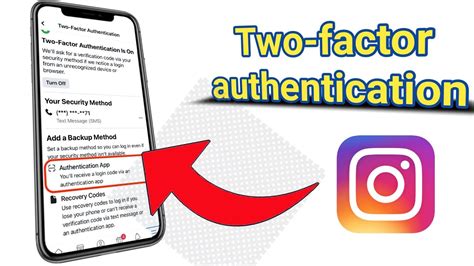 two factor authentication instagram code not working