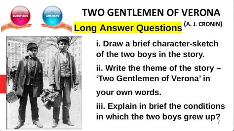 two gentlemen of verona class 11