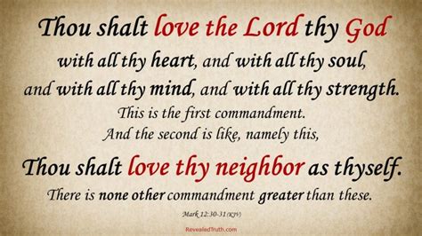 two greatest commandments esv