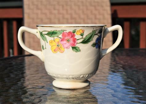 Two Handled Tea Cup
