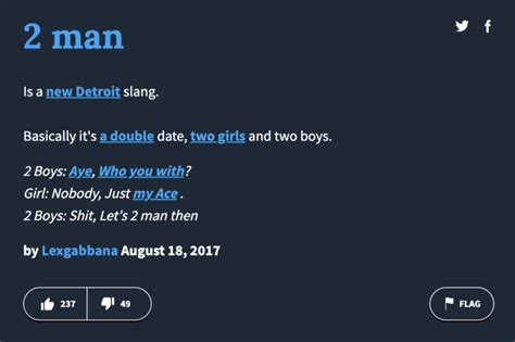 two man meaning slang