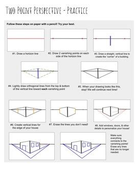 Two Point Perspective Step By Step Printables