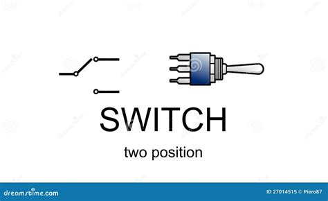 Two Position Selector Switch Symbol