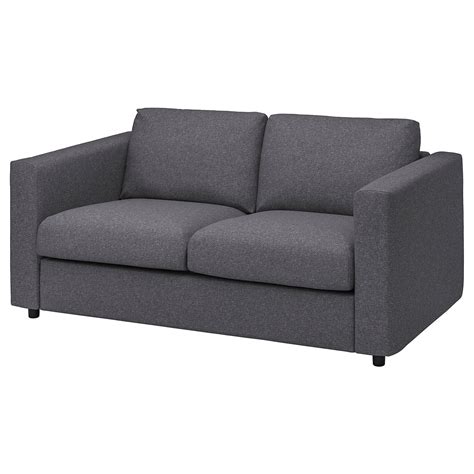 Two Seater Sofa In Grey
