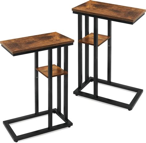 Two Side Tables Sofa